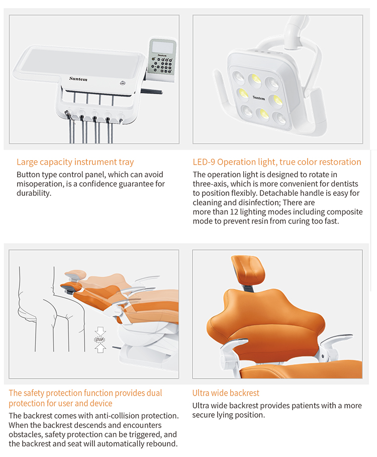 A307 Dental Unit with LED Light